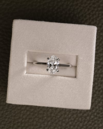 1.11ct oval diamond