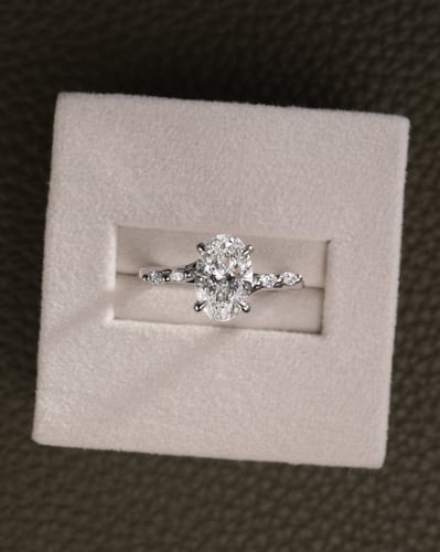 1.60ct oval diamond