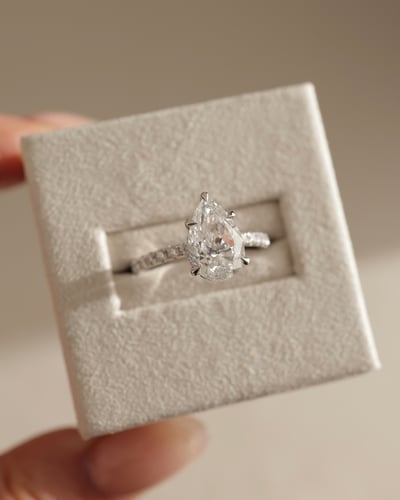 2.54ct pear diamond
