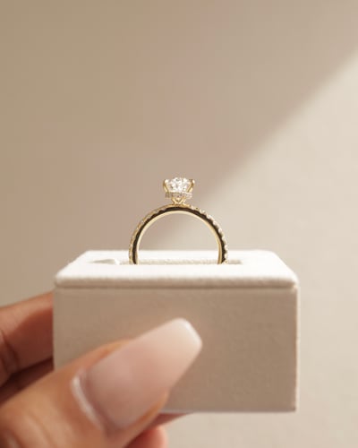 9x6mm pear moissanite