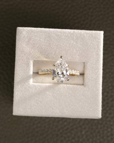 2.55ct pear diamond
