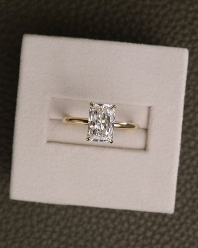 2.03ct radiant diamond