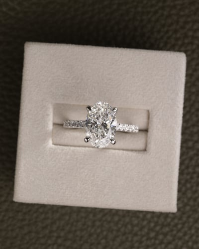 2.58ct oval diamond