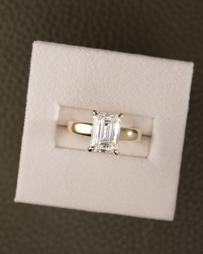 3.58ct emerald diamond