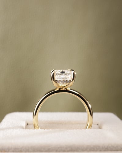 3.58ct emerald diamond