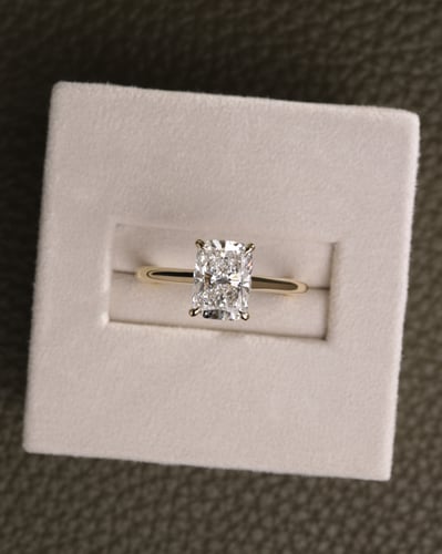 1.80ct elongated cushion diamond