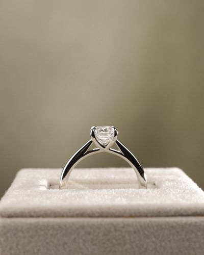1.65ct elongated cushion diamond