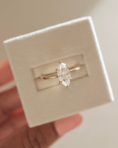 11x5.5mm marquise moissanite