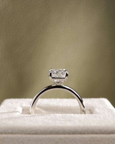 2.05ct elongated cushion diamond