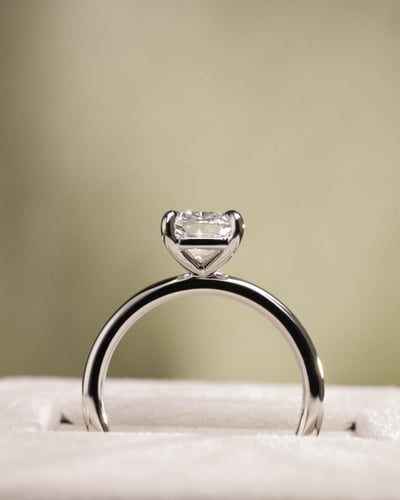 1.87ct elongated cushion diamond