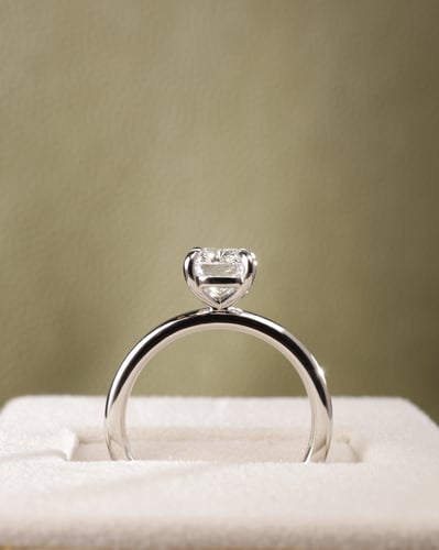 1.55ct elongated cushion diamond