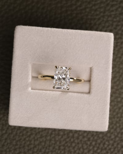 2.06ct radiant diamond