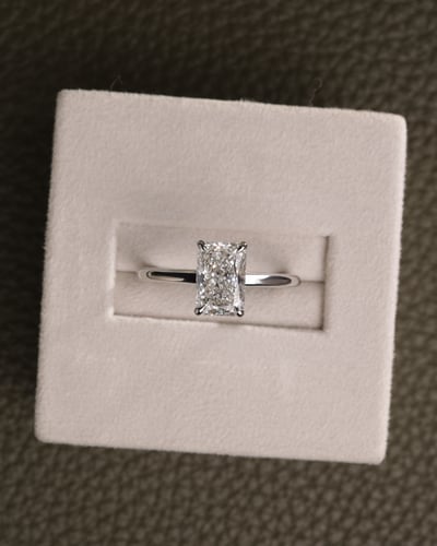 1.61ct radiant diamond