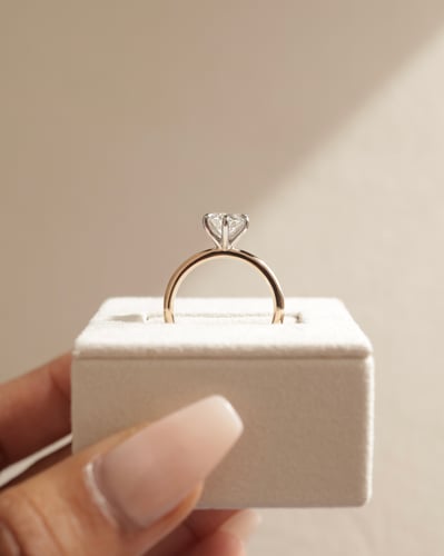 7mm round moissanite