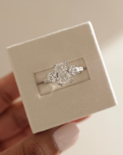 2.00ct elongated cushion diamond