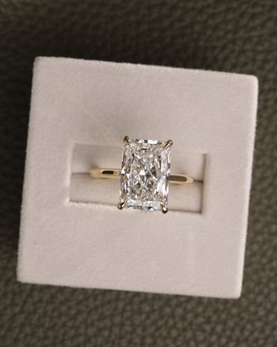 5.09ct radiant diamond