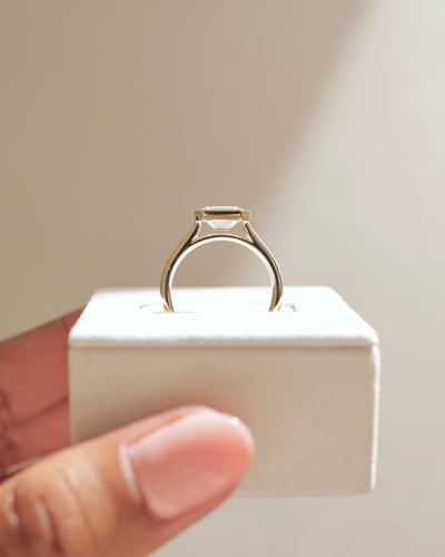 7.5x5.5mm emerald moissanite