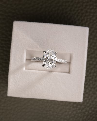 2.06ct oval diamond