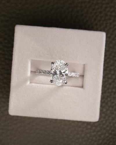 2.55ct oval diamond