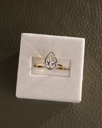 2.08ct pear diamond
