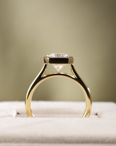 9x7mm radiant moissanite
