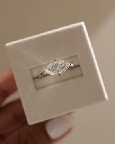 13x6.5mm marquise moissanite