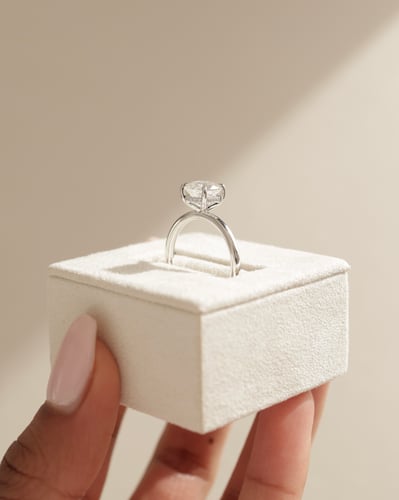 7mm cushion moissanite