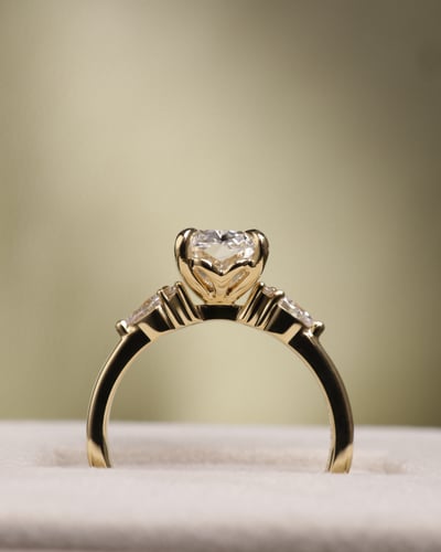 2.07ct elongated cushion diamond