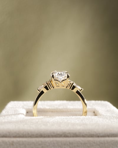 2.32ct elongated cushion diamond