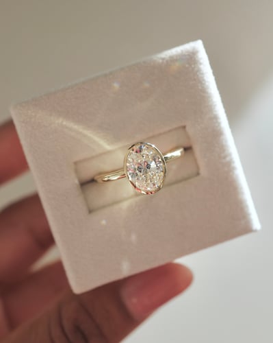 1.85ct oval diamond