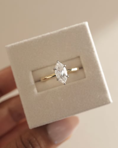 11x5.5mm marquise moissanite