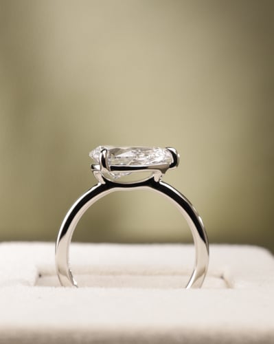 2.09ct pear diamond