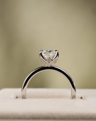 2.27ct elongated cushion diamond