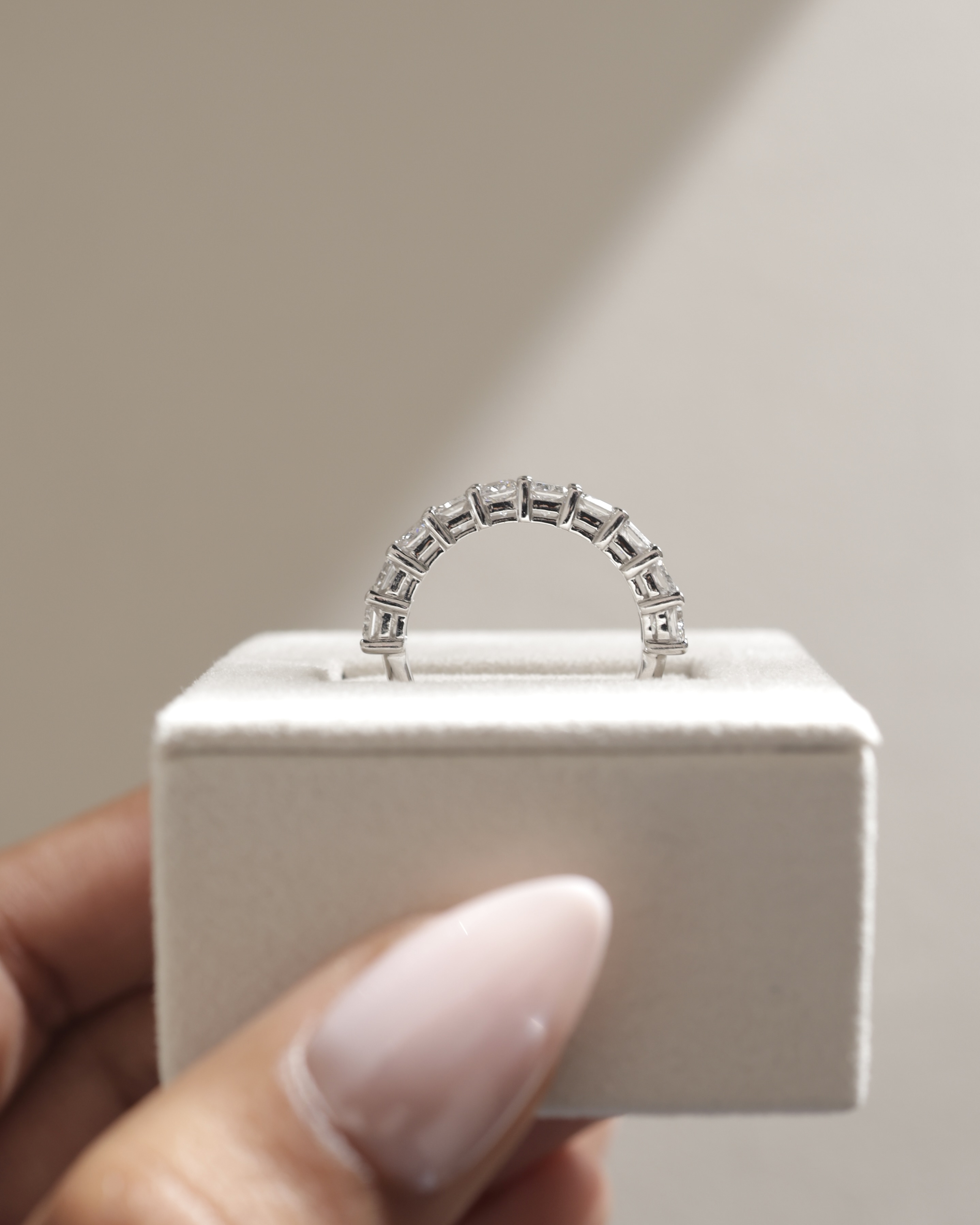 Adeline - Radiant Full Eternity Ring Lifestyle Image