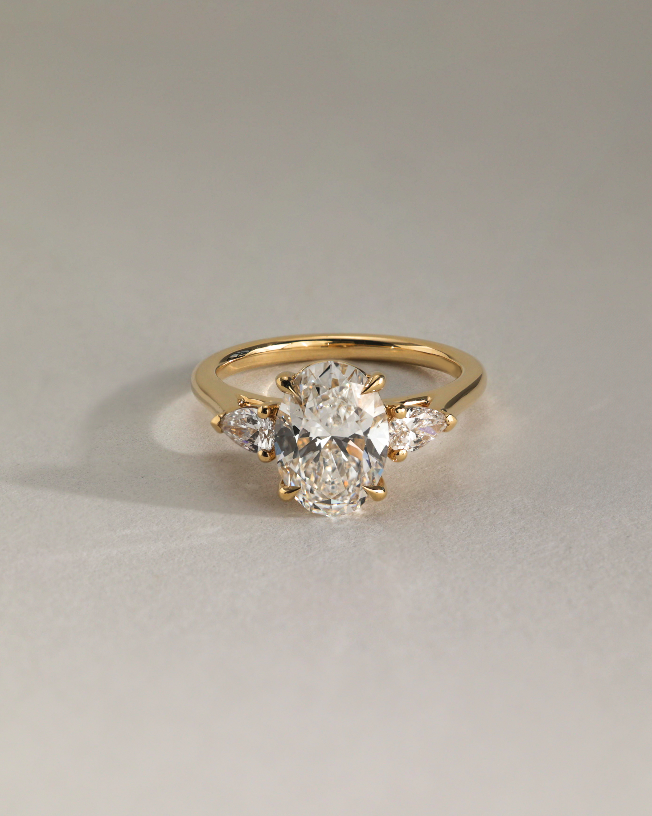 Alexia  Oval Trilogy Ring Lifestyle Image