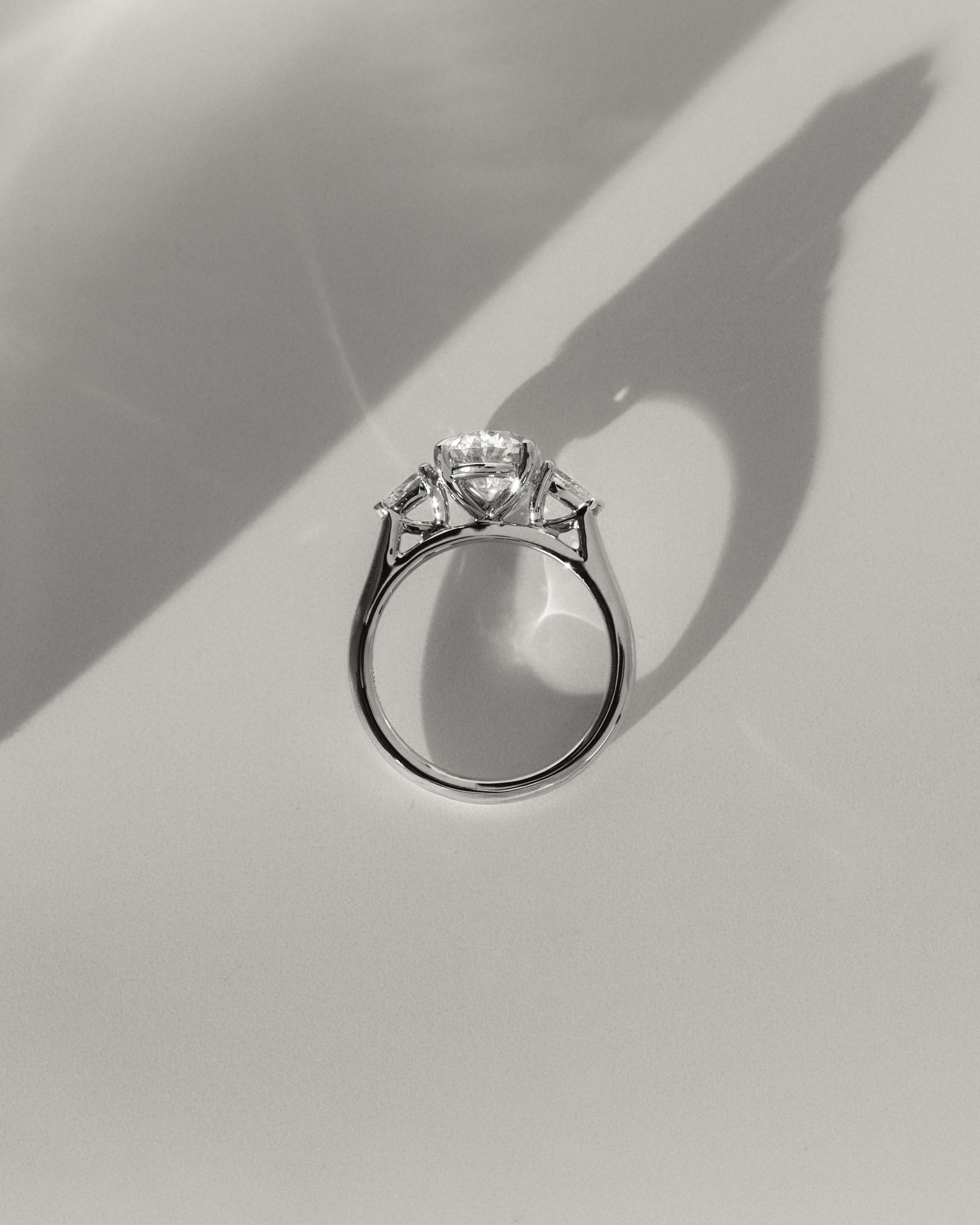 Alexia  Oval Trilogy Ring Lifestyle Image