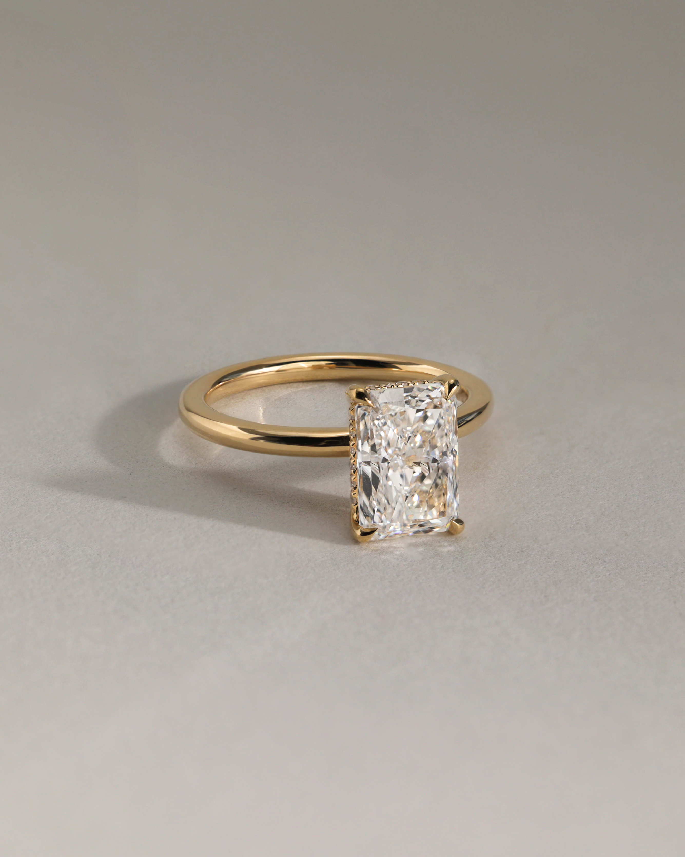 Carly  Radiant Solitaire Lifestyle Image