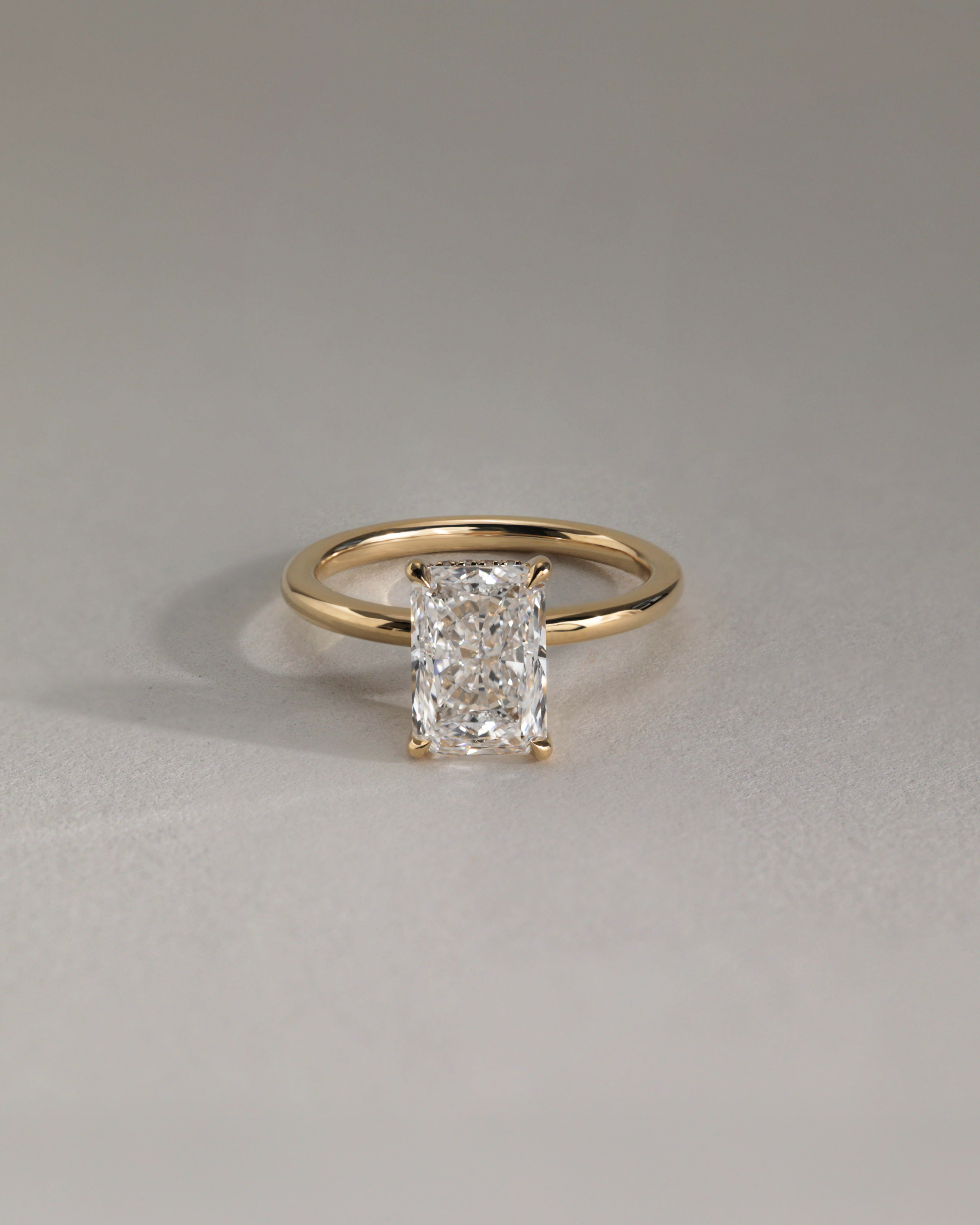 Carly  Radiant Solitaire Lifestyle Image