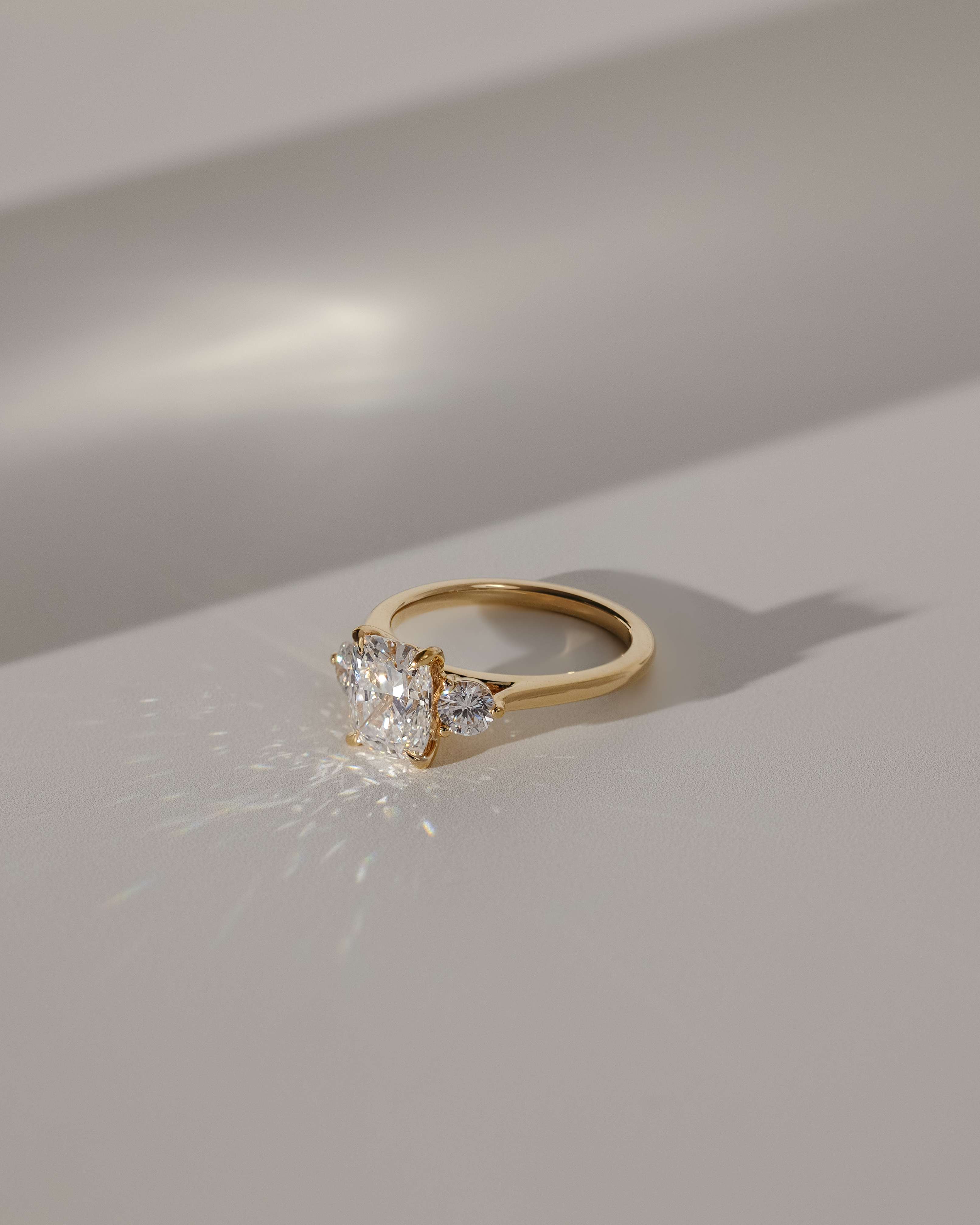 Charmaine - Elongated Cushion Trilogy Lifestyle Image