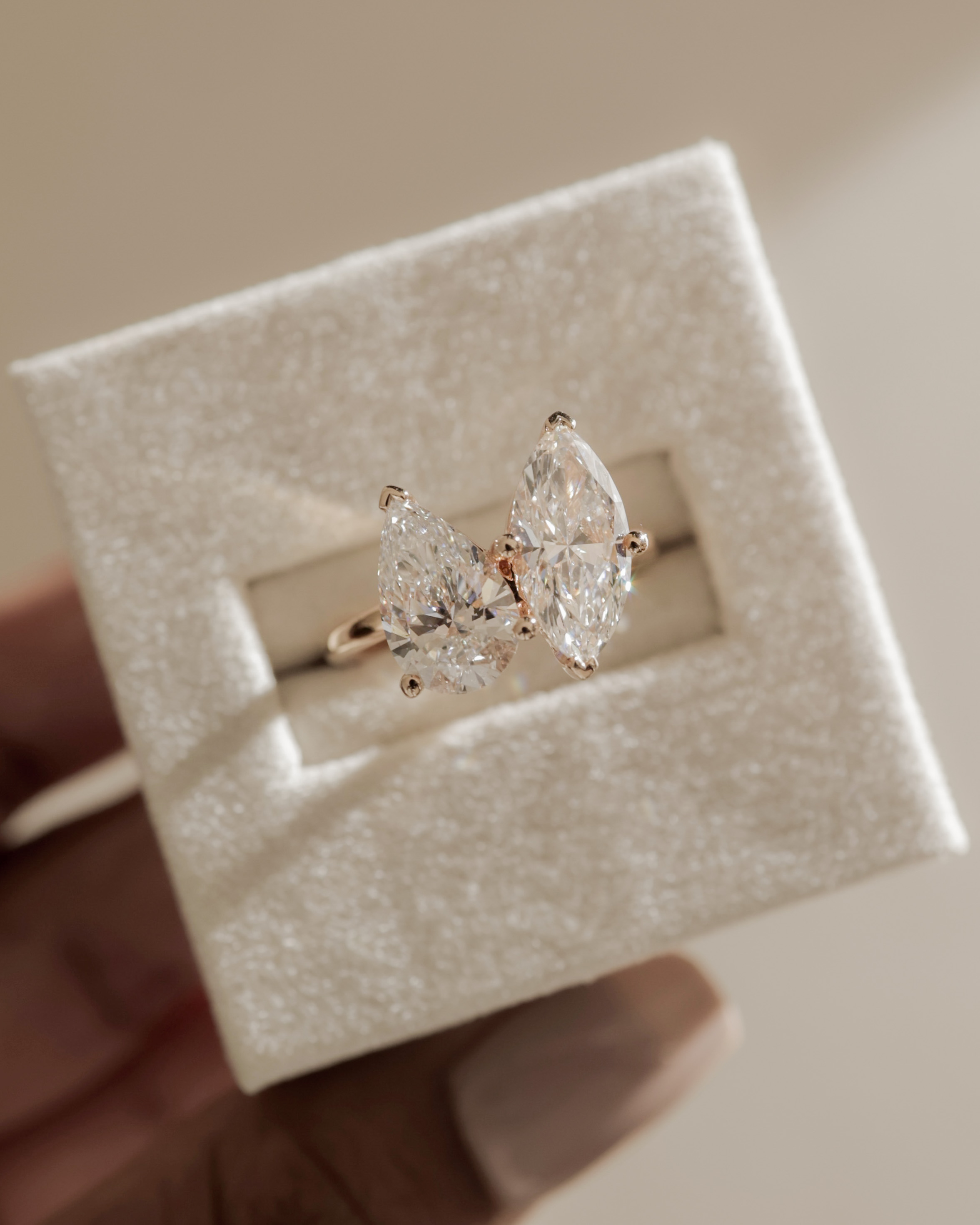 Dolly - Marquise and Pear Toi et Moi Lifestyle Image