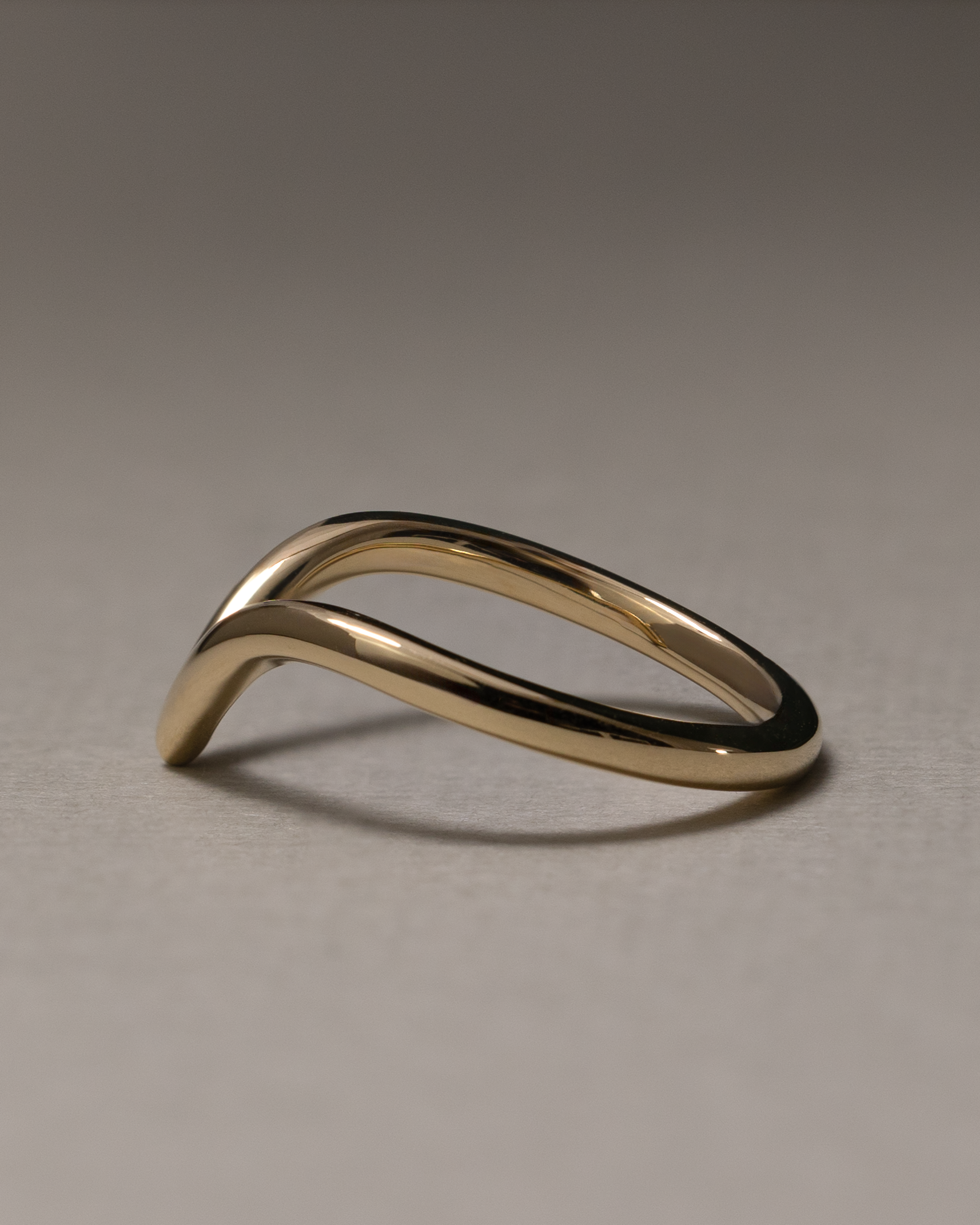 Dominique - Deep V Ring Lifestyle Image