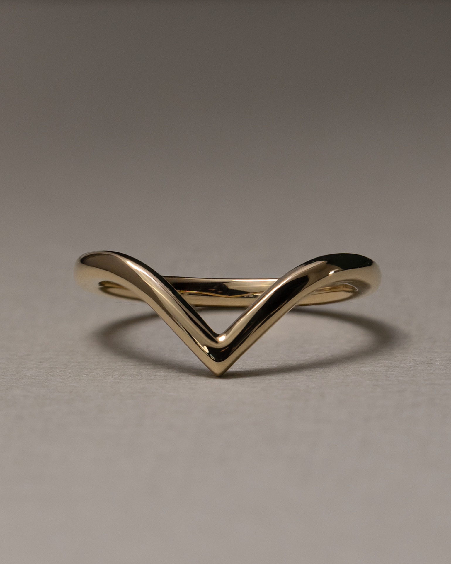 Dominique - Deep V Ring Lifestyle Image