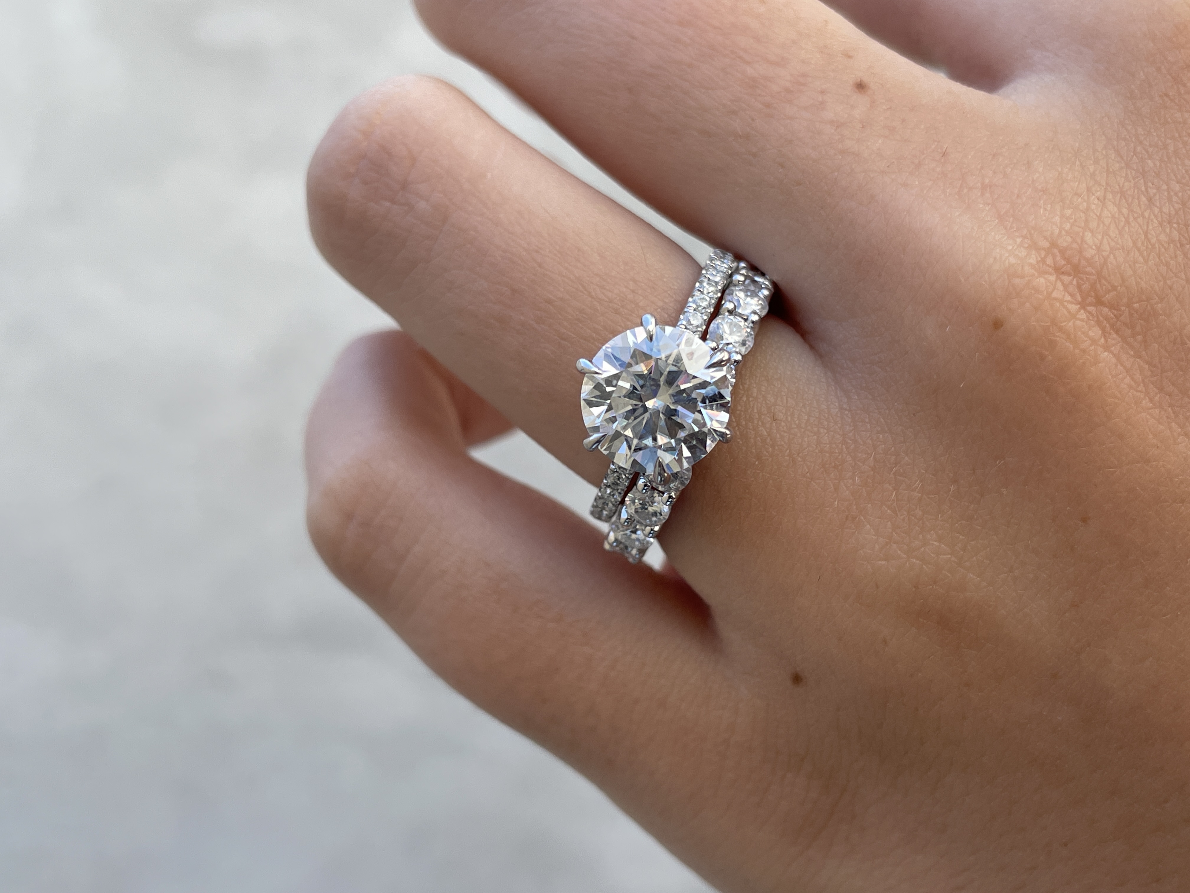 Elizabeth  Full Eternity Ring Lifestyle Image