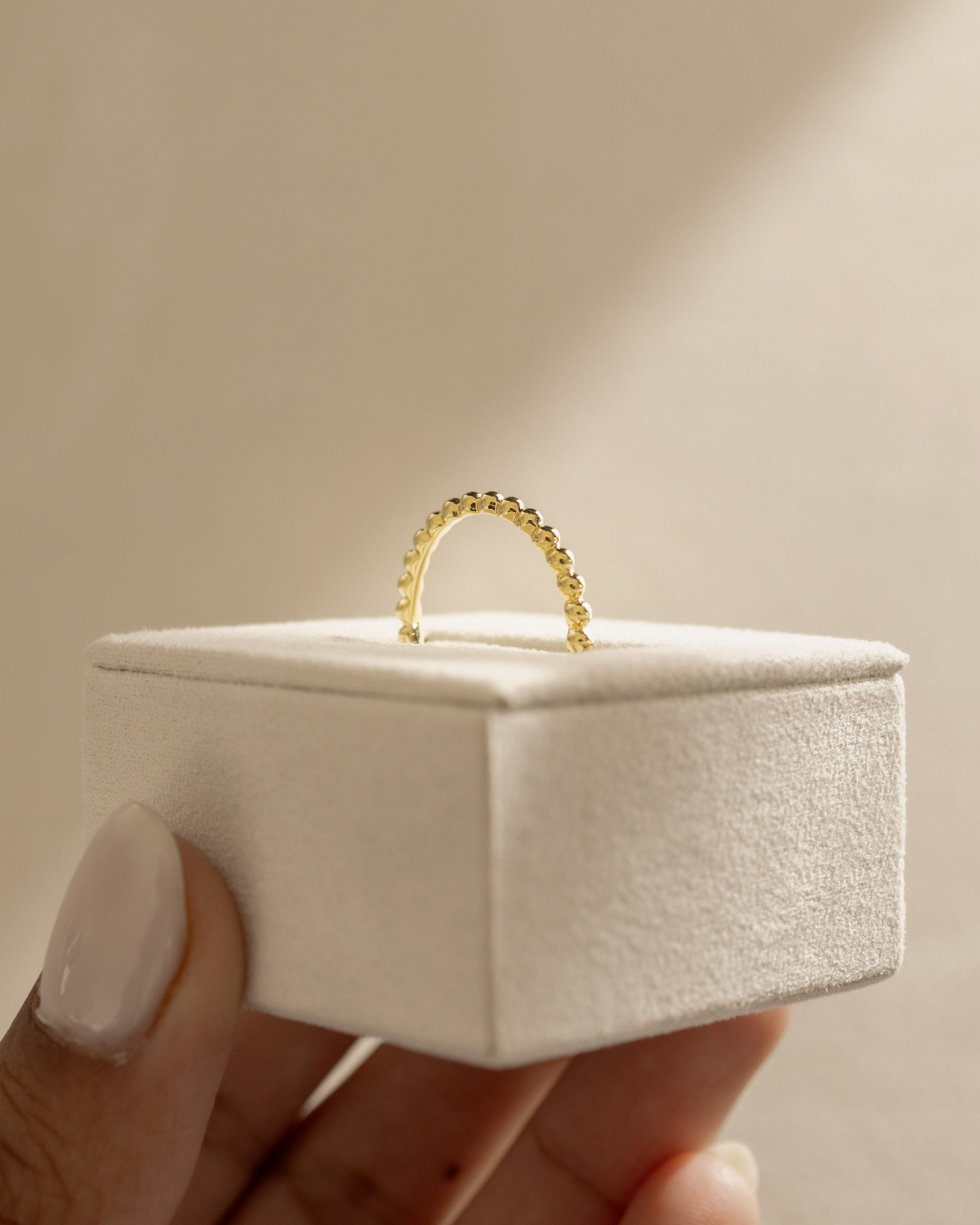 Fleur - Beaded Ring Lifestyle Image