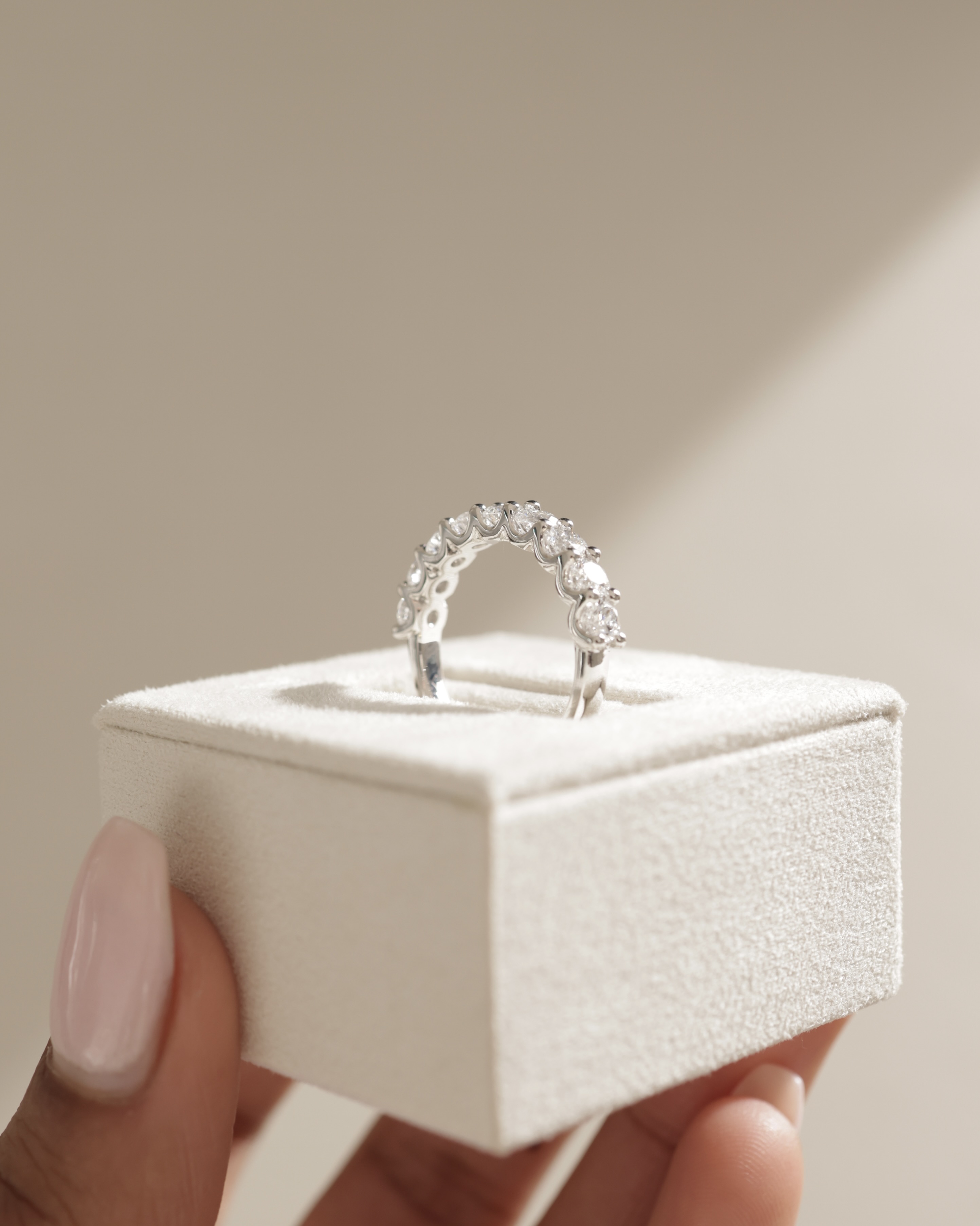Half Elizabeth - Half Eternity Ring Lifestyle Image
