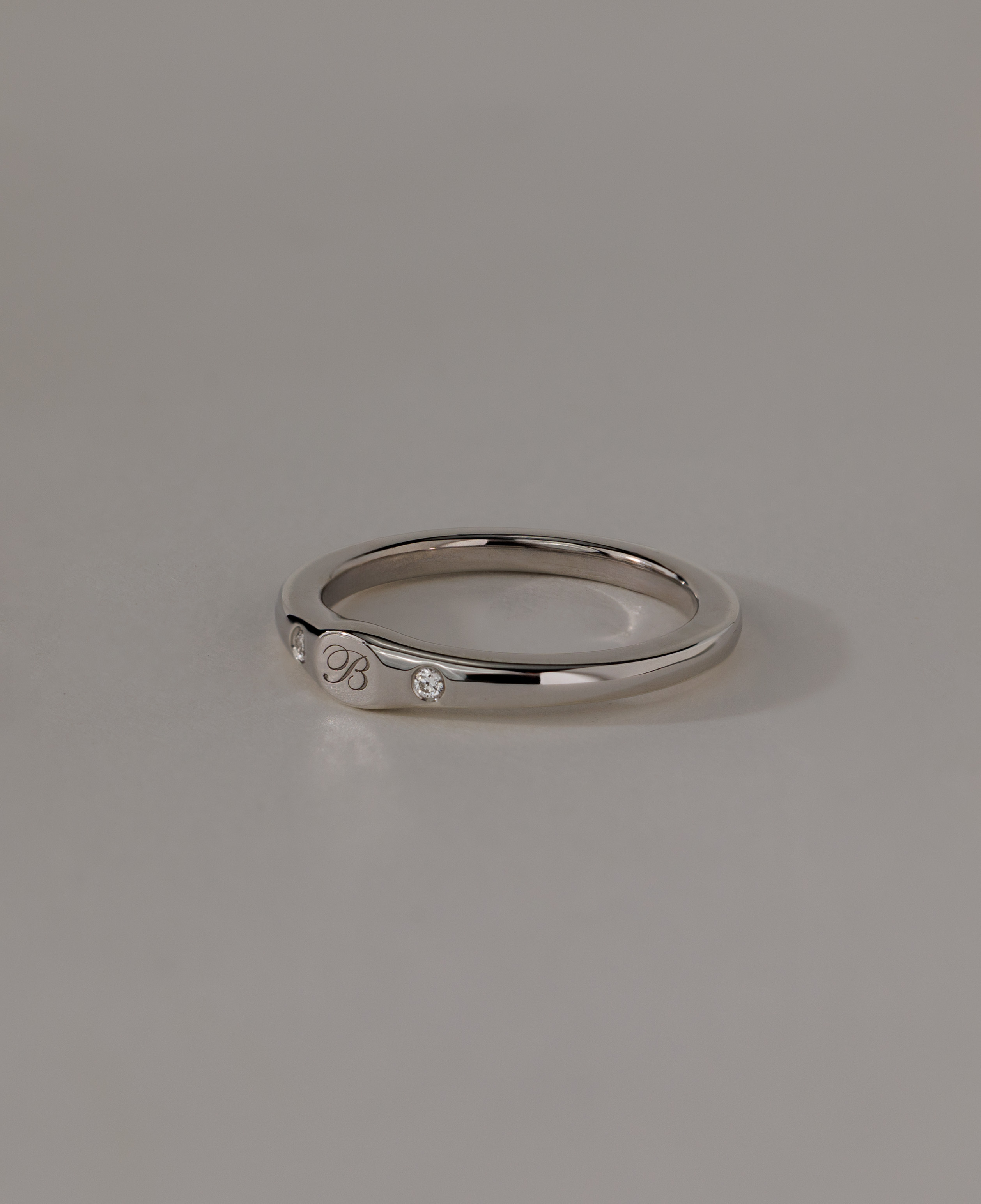 Initial Signet Ring Lifestyle Image