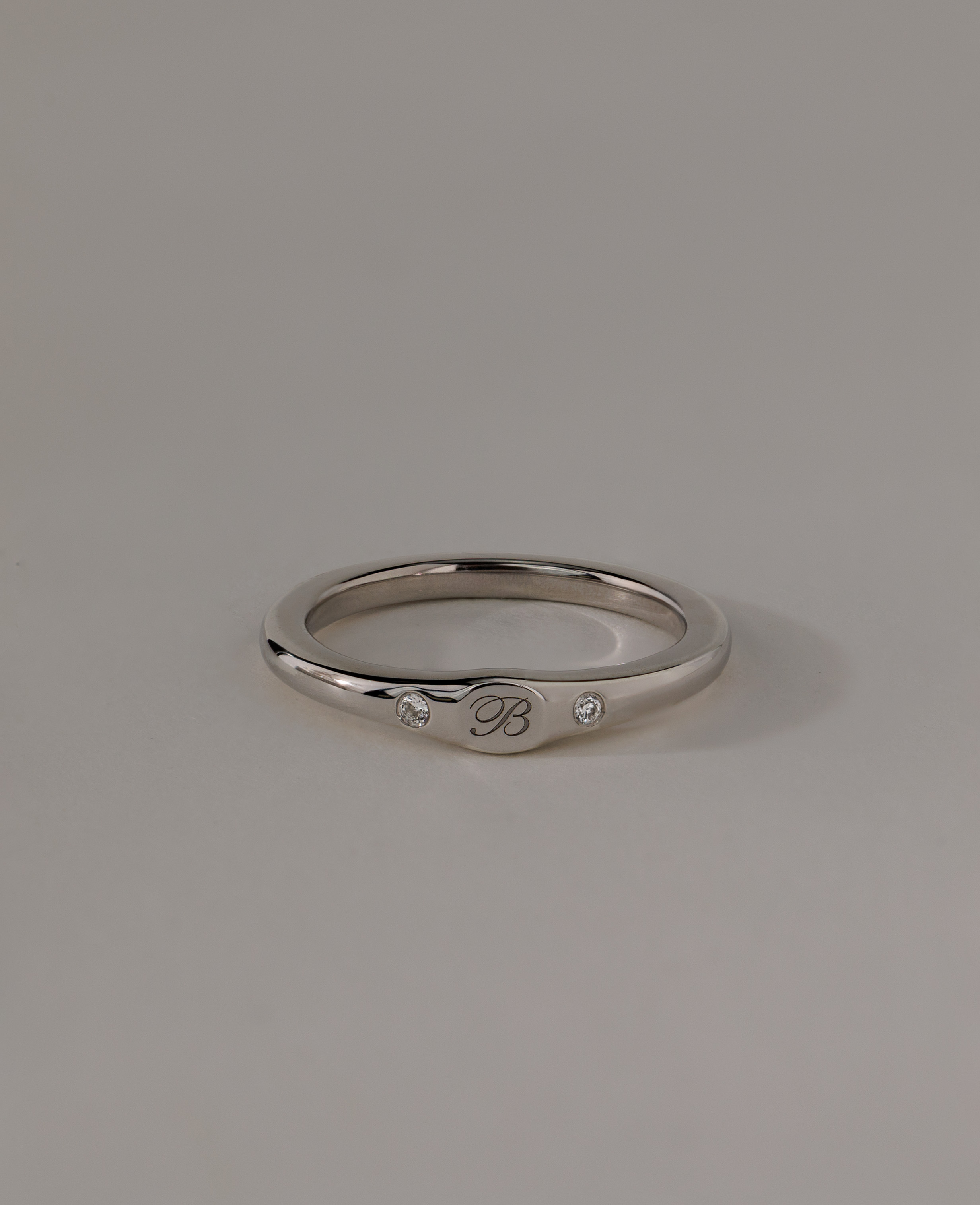 Initial Signet Ring Lifestyle Image