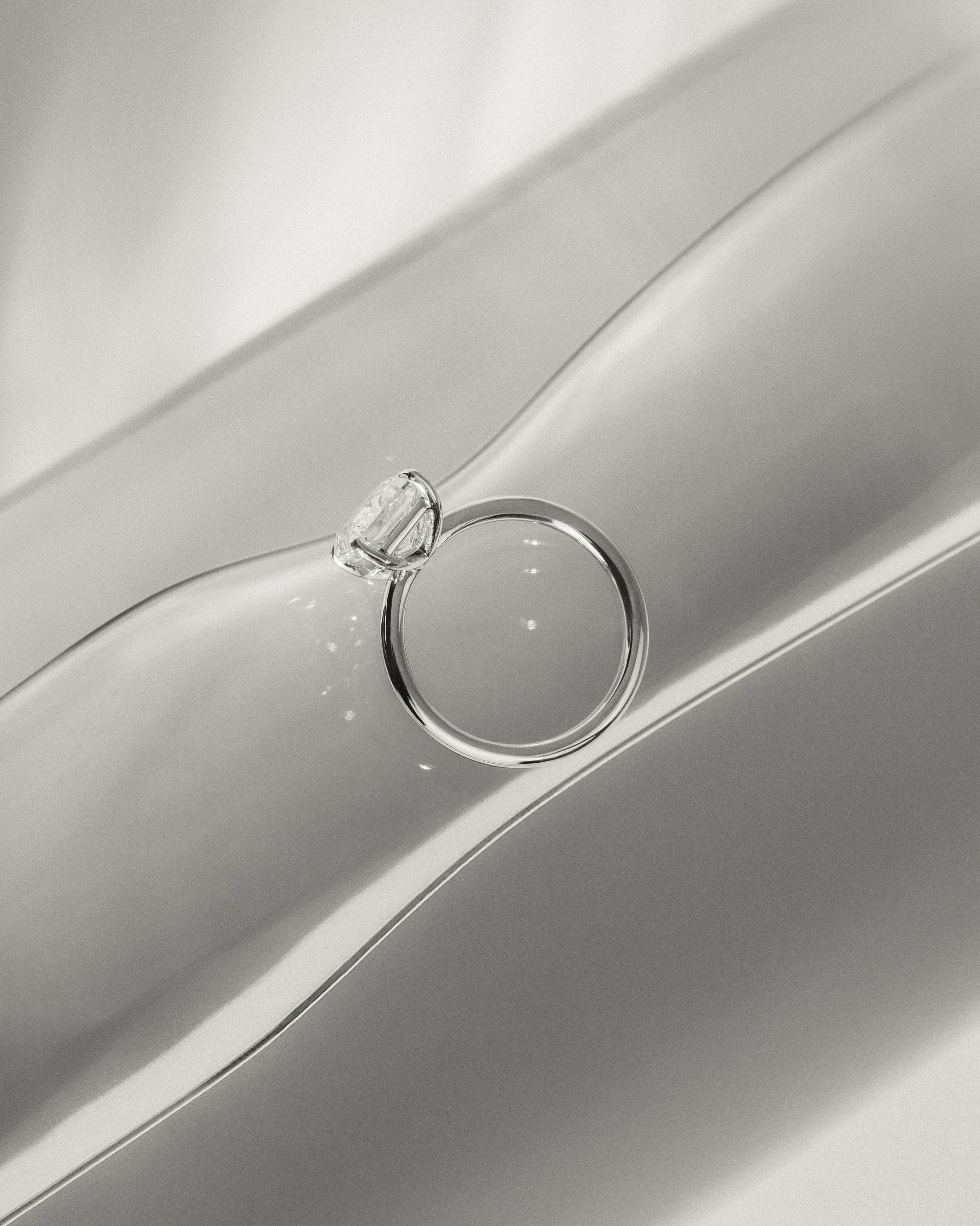 Judy - Radiant Solitaire Lifestyle Image