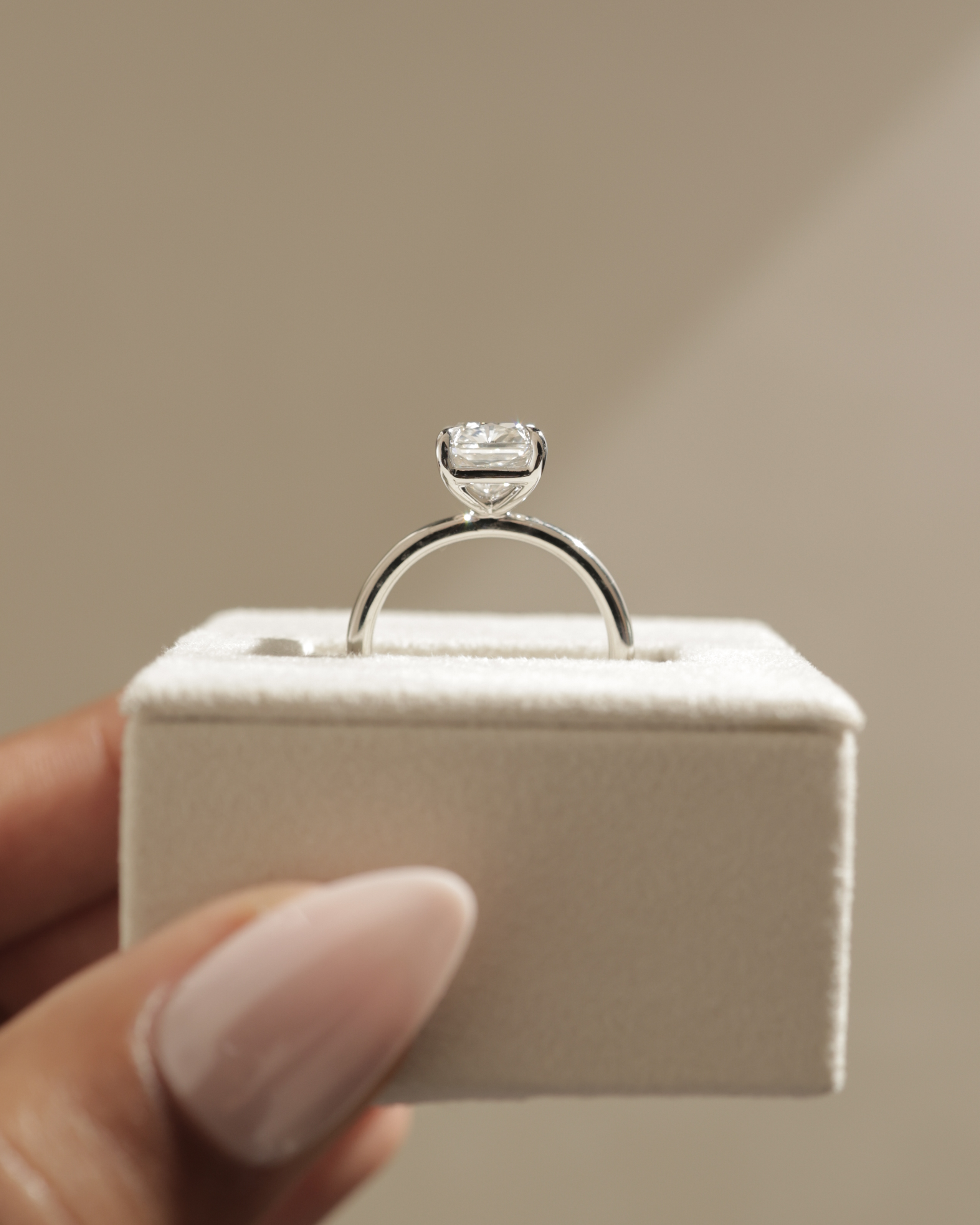 Judy - Radiant Solitaire Lifestyle Image