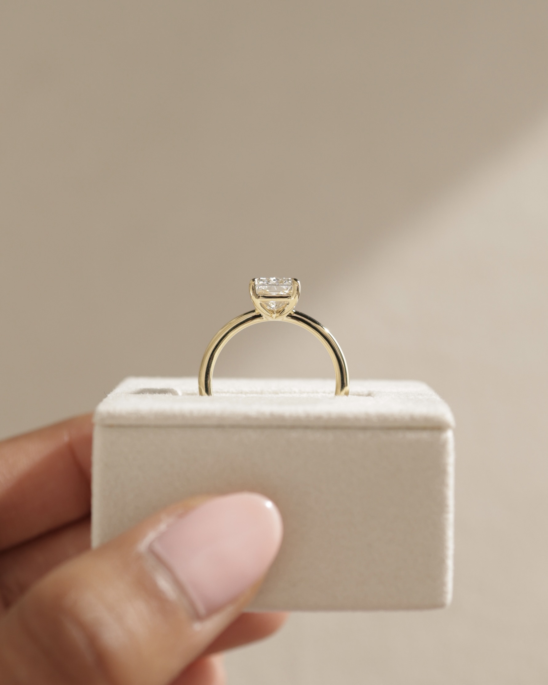 Judy - Radiant Solitaire Lifestyle Image